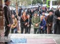 مراسم تجدید میثاق ، گلباران و عطر افشانی در مزار شهدای گمنام دانشگاه های شاهرود 